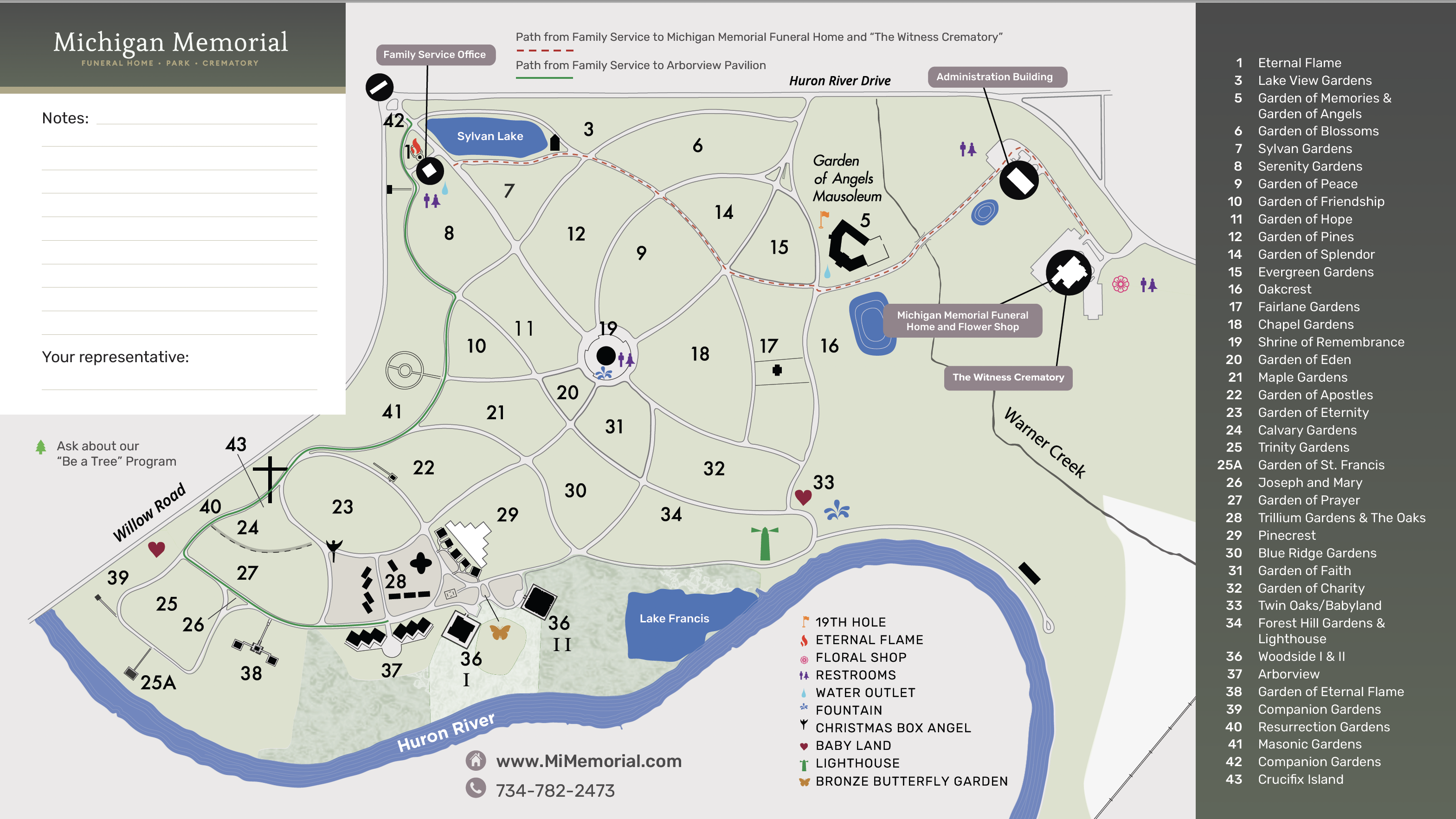 MAPS - Michigan Memorial Funeral Home